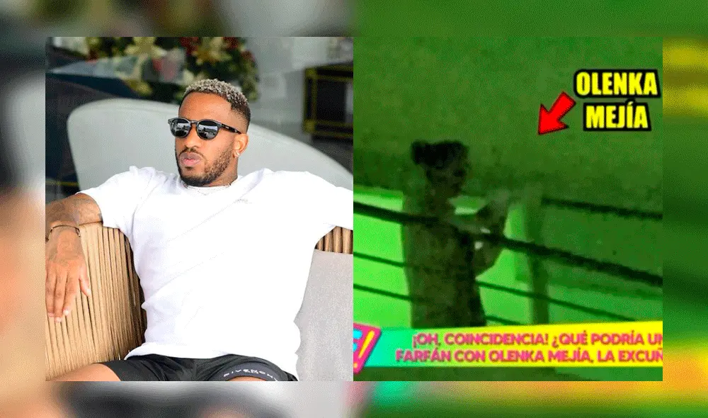 Jefferson Farfán fue 'ampayado' por las cámaras de Amor y fuego saliendo del mismo edificio que Olenka Mejía. Foto: composición Instagram/captura ATV Jefferson Farfán fue 'ampayado' por las cámaras de Amor y fuego saliendo del mismo edificio que Olenka Mejía. Foto: composición Instagram/captura ATV