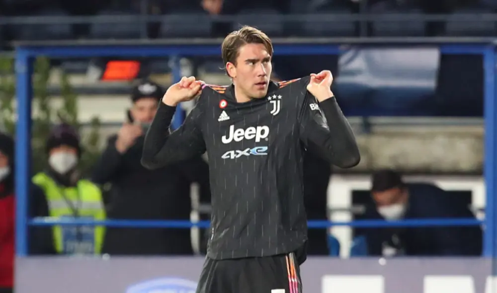 Vlahovic marcó 49 goles con la Fiorentina. Foto: EFE