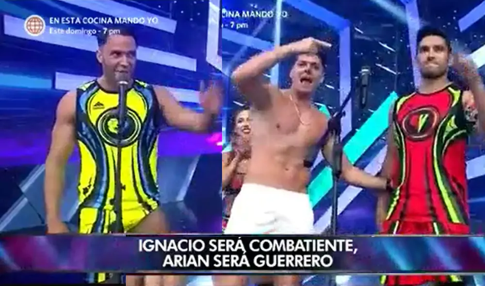 Fabio Agostini cuestionó al nuevo integrante de los combatientes. Foto: captura América TV Fabio Agostini cuestionó al nuevo integrante de los combatientes. Foto: captura América TV