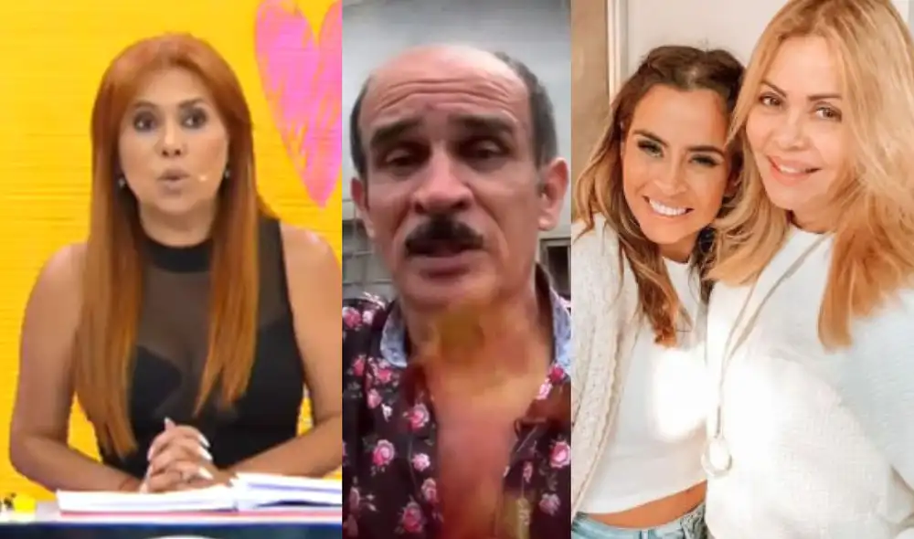 Magaly Medina habló sobre el caso de Jorge Pozo, Ethel Pozo y Gisela Valcárcel. Foto: composición LR