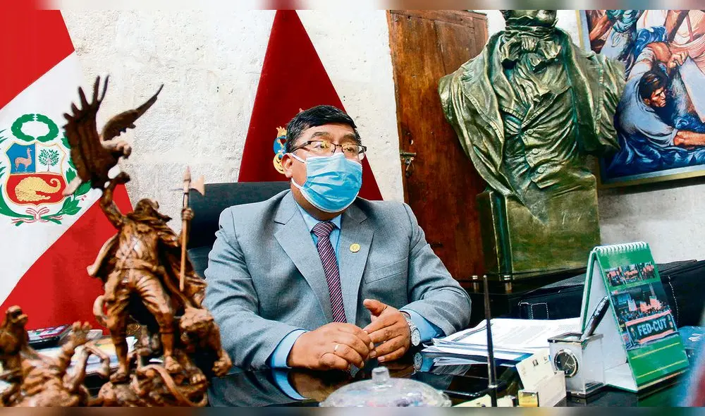 Controversia. Hancco fue cuestionado por hacer uso de su voto dirimente por la adenda. Foto: La República