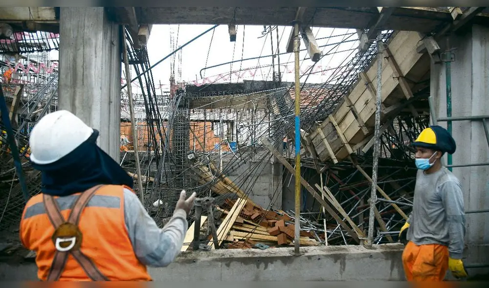 Se vino abajo. Techo se desplomó en Paucarpata. Foto: La República