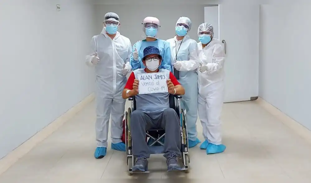 Tras vencer a la COVID-19, paciente es dado de alta en hospital de Tumán de EsSalud. Foto: EsSalud.