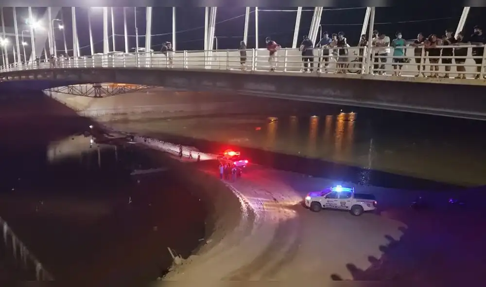 La PNP y agentes de Serenazgo actuaron de manera oportuna. Foto: Héctor Peña Roque