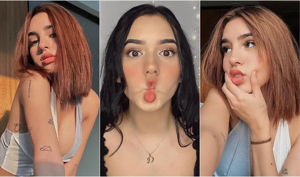 La influencer mexicana que se hizo famosa gracias a la plataforma TikTok. Foto: captura de Instagram.