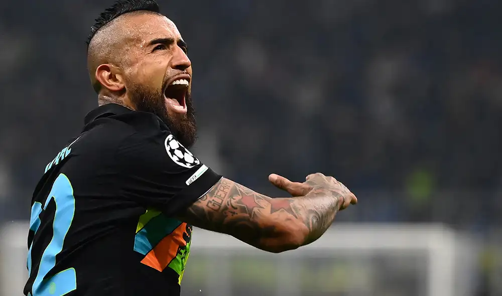 Desde su llegada en 2020, Arturo Vidal solo marcó 3 goles por competencias oficiales con el Inter. Foto: AFP Desde su llegada en 2020, Arturo Vidal solo marcó 3 goles por competencias oficiales con el Inter. Foto: AFP