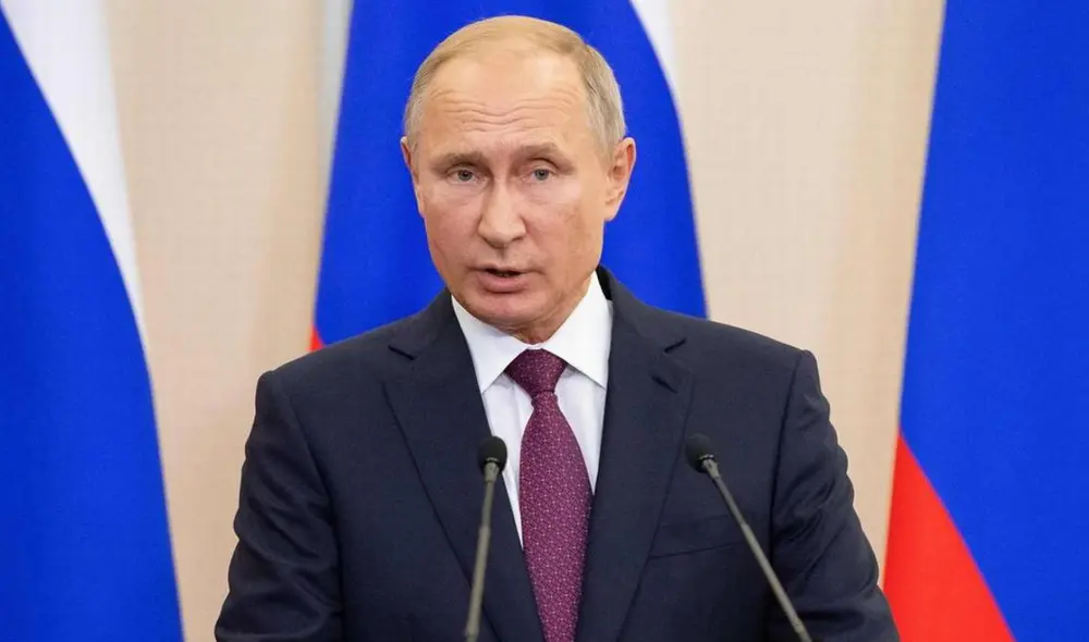 El presidente de Rusia, Vladímir Putin, señaló que los Acuerdos de Minsk habían dejado de existir. Foto: AFP El presidente de Rusia, Vladímir Putin, señaló que los Acuerdos de Minsk habían dejado de existir. Foto: AFP