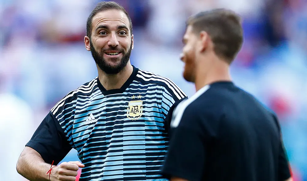 Gonzalo Higuaín ha pasado por el Real Madrid, Juventus, AC Milan, entre otros. Foto: AFP