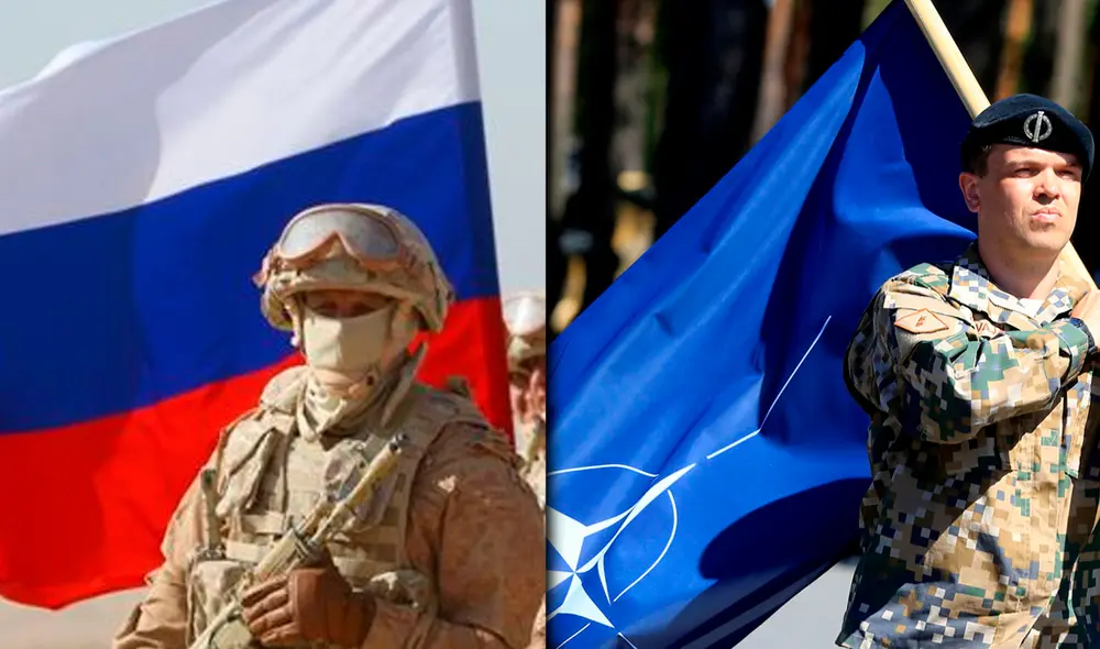 Rusia contaría con una gran desventaja contra Ucrania si es que el ejército de la OTAN interviene en el conflicto. Foto: composición La República