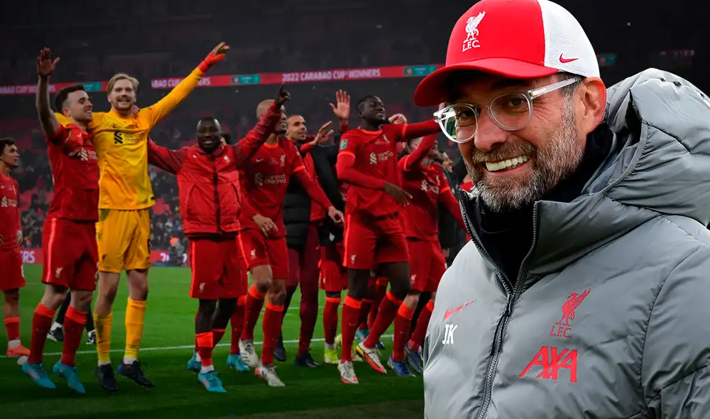El último domingo, Liverpool ganó la Carabao Cup ante Chelsea. Foto: EFE/Composición GLR El último domingo, Liverpool ganó la Carabao Cup ante Chelsea. Foto: EFE/Composición GLR