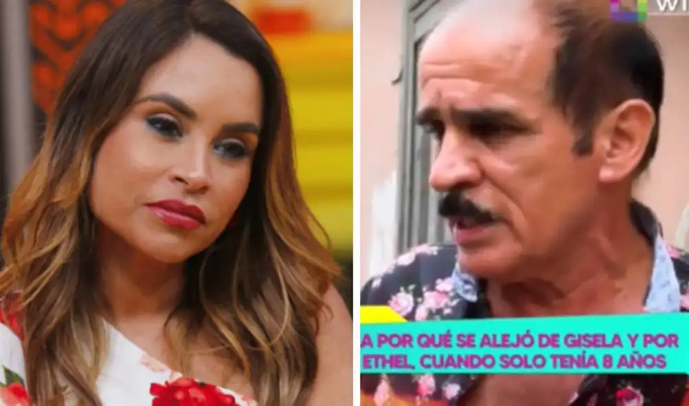 Jorge Pozo contó porque se alejó de Ethel y Gisela Valcárcel. Foto: captura de América TV y Willax