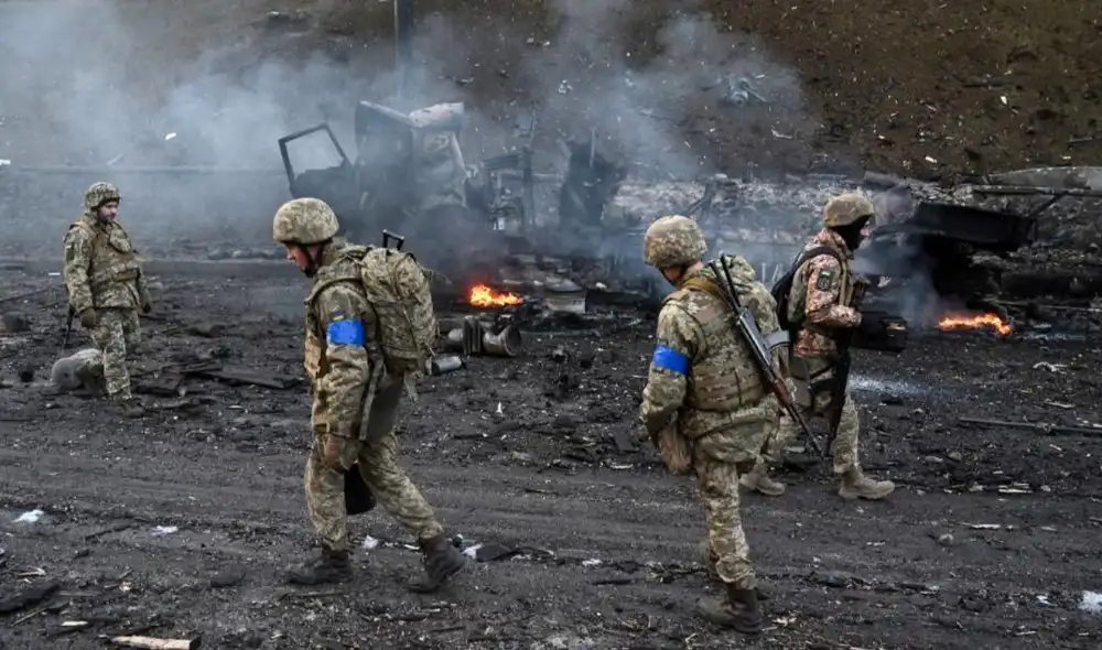 Ataque de Rusia hacia Ucrania. Foto: News Ataque de Rusia hacia Ucrania. Foto: News