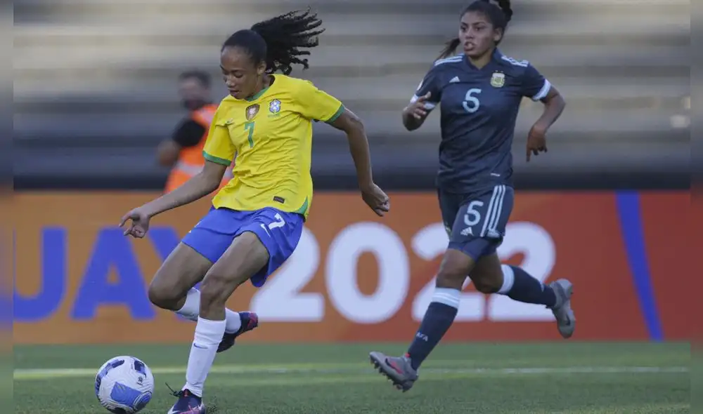 Brasil fue muy superior ante Argentina por el Sudamericano Sub 17 Femenino. Foto: Conmebol Brasil fue muy superior ante Argentina por el Sudamericano Sub 17 Femenino. Foto: Conmebol