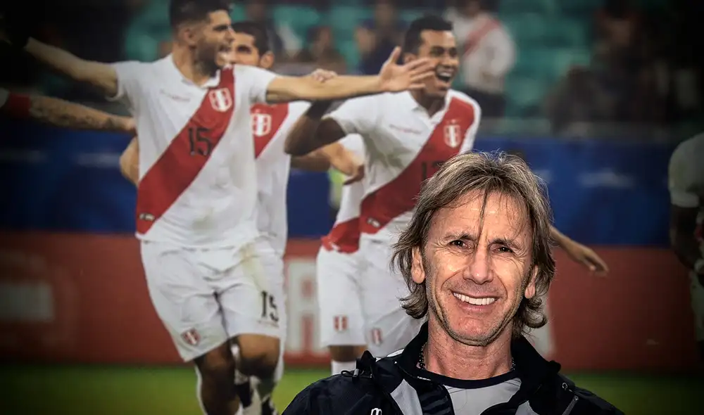 Ricardo Gareca busca llevar a Perú a su segundo mundial consecutivo en el presente siglo. Foto: composición/ AFP