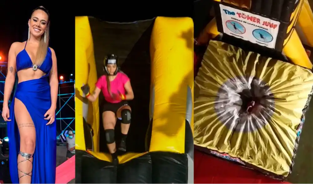 Jossmery Toledo no pudo vender a Tepha Loza, Luciana Fuster y Allison Pastor en el primer reto. Foto: captura de América TV Jossmery Toledo no pudo vender a Tepha Loza, Luciana Fuster y Allison Pastor en el primer reto. Foto: captura de América TV