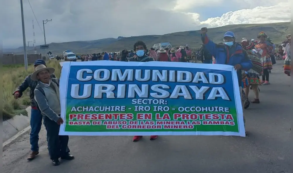 Diálogo entre comuneros y empresa fracasó. Foto: Luis Huamaní Diálogo entre comuneros y empresa fracasó. Foto: Luis Huamaní