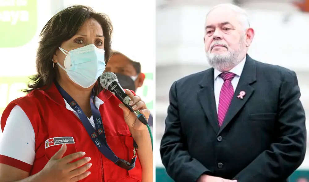 Boluarte indicó que las supuestas expresiones de Montoya exacerban "la polarización política en el país”. Foto: composición/La República Boluarte indicó que las supuestas expresiones de Montoya exacerban "la polarización política en el país”. Foto: composición/La República