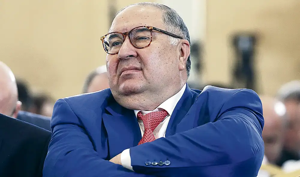 Sancionado. Multimillonario ruso Alisher Usmanov, amigo y aliado de Putin. Foto: EFE