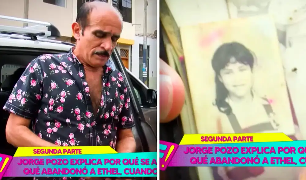 “Yo la conservo y la llevo conmigo", dijo el señor sobre el retrato de Ethel Pozo. Foto: composición/captura Willax