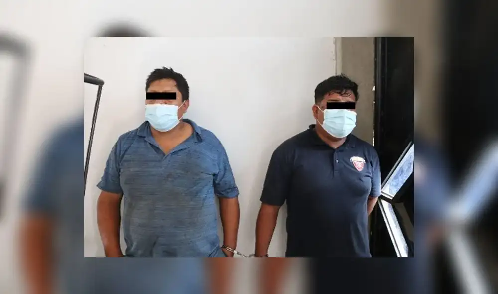 Los sujetos fueron atrapados in fraganti en un inmueble de El Porvenir. Foto: PNP
