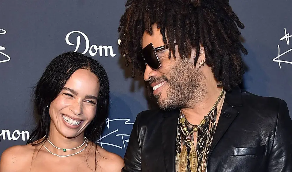 Zoe Kravitz es la única hija de Lenny Kravitz. Foto: AFP Zoe Kravitz es la única hija de Lenny Kravitz. Foto: AFP