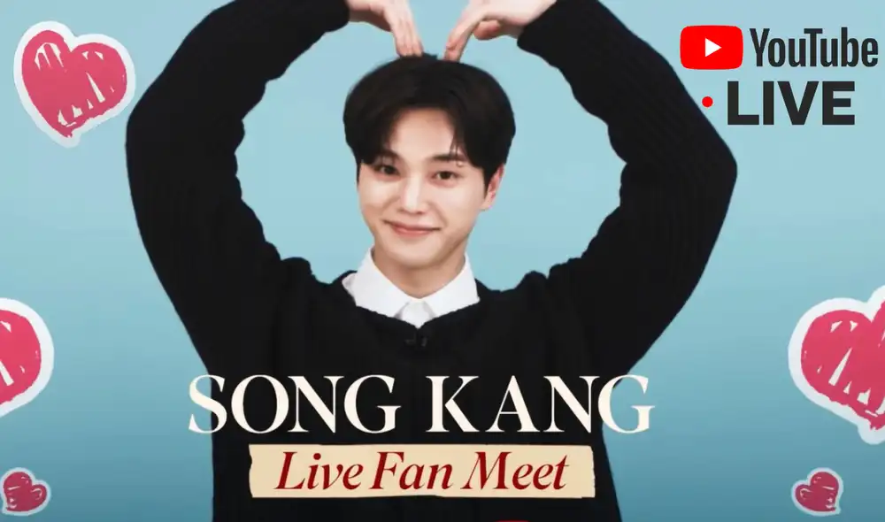 Conoce cómo conectarte al live stream del evento de Song Kang, actor de Netflix. Foto: composición The swoon