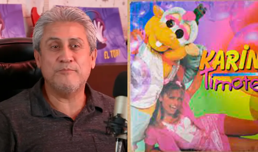 Ricardo Bonilla, excompañero de Karina Rivera y María Pía Copello, contó anécdotas olvidadas del famoso personaje de los años 90. Foto: captura de YouTube/difusión