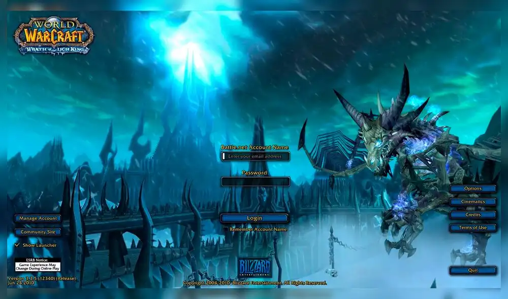 Wrath of the Lich King es la expansión de World of Warcraft que alcanzó picos de 12 millones de jugadores. Foto: Wowhead