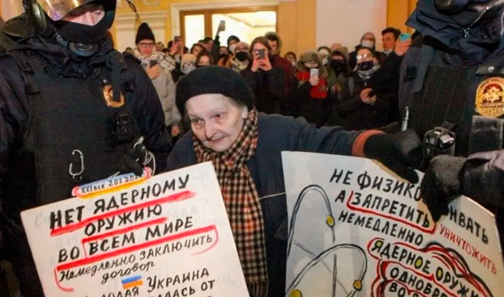 Yelena Osipova es conocida por ser una superviviente del sitio de Leningrado (1941-1944), cuando no había cumplido ni un año de edad. Foto: captura-laSexta / Video: Twitter Yelena Osipova es conocida por ser una superviviente del sitio de Leningrado (1941-1944), cuando no había cumplido ni un año de edad. Foto: captura-laSexta / Video: Twitter