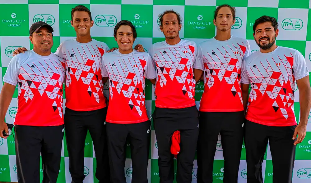 Equipo peruano que jugará contra Bolivia en Copa Davis. Foto: Copa Davis Equipo peruano que jugará contra Bolivia en Copa Davis. Foto: Copa Davis