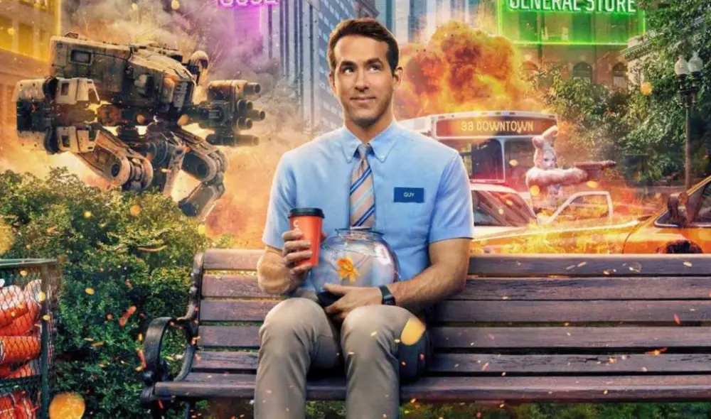 Ryan Reynolds volverá para Free Guy 2, película confirmada por el presidente de 20th Century Studios. Foto: Disney