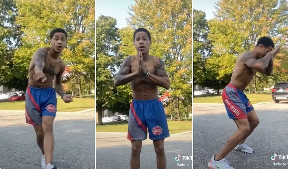 El hombre conocido en redes como @chozenwrld cometió cuatro crímenes en tres meses. Foto: captura de TikTok