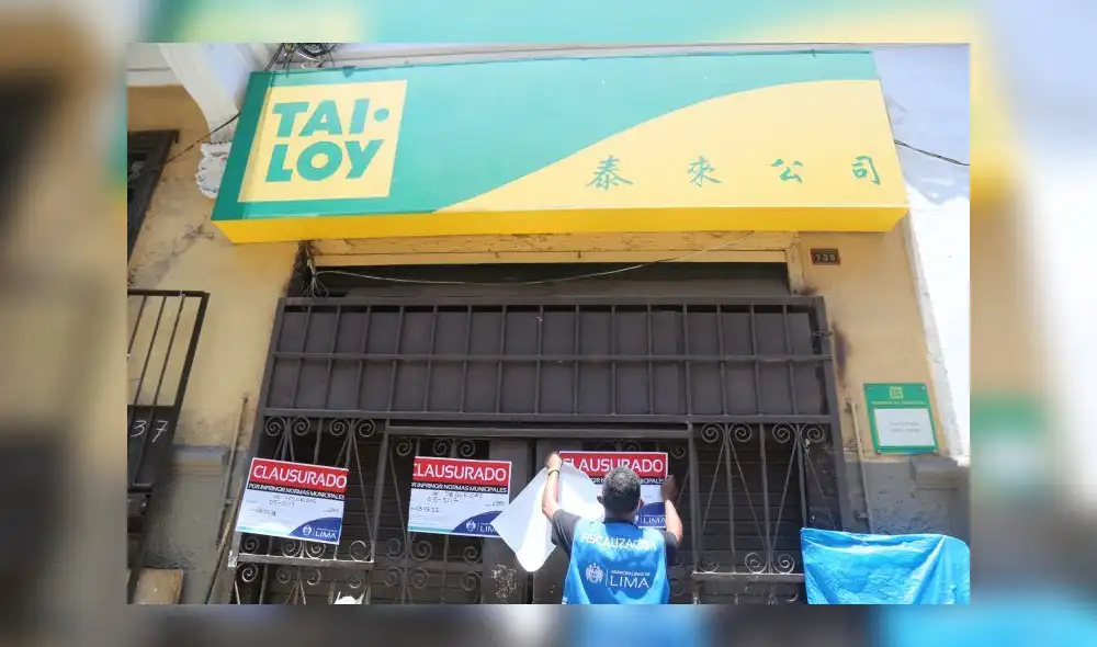 Se detectaron faltas que representaban un riesgo para los trabajadores. Foto: MML Se detectaron faltas que representaban un riesgo para los trabajadores. Foto: MML