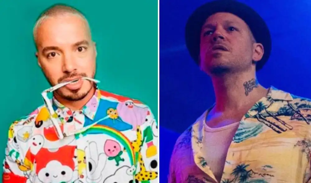 Usuarios reaccionaron a la 'tiradera' de Residente contra J Balvin. Foto: J Balvin - Residente / Instagram
