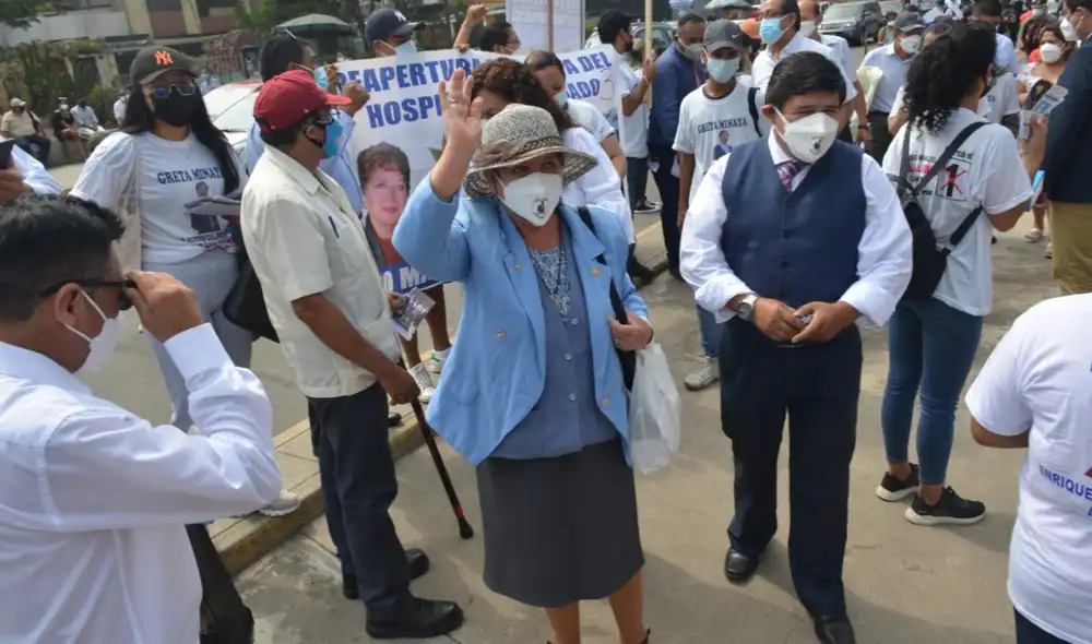 Minaya es la única candidata mujer de las 5 postulaciones para el decanato del Colegio de Abogados de Lima. Foto: Cortesía
