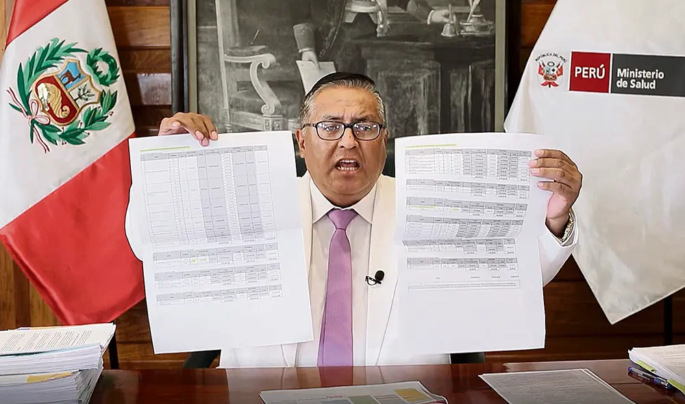 Moralizador. Hernán Condori dijo que encontró “presuntas mafias de todo calibre” en Salud. Foto: difusión Moralizador. Hernán Condori dijo que encontró “presuntas mafias de todo calibre” en Salud. Foto: difusión