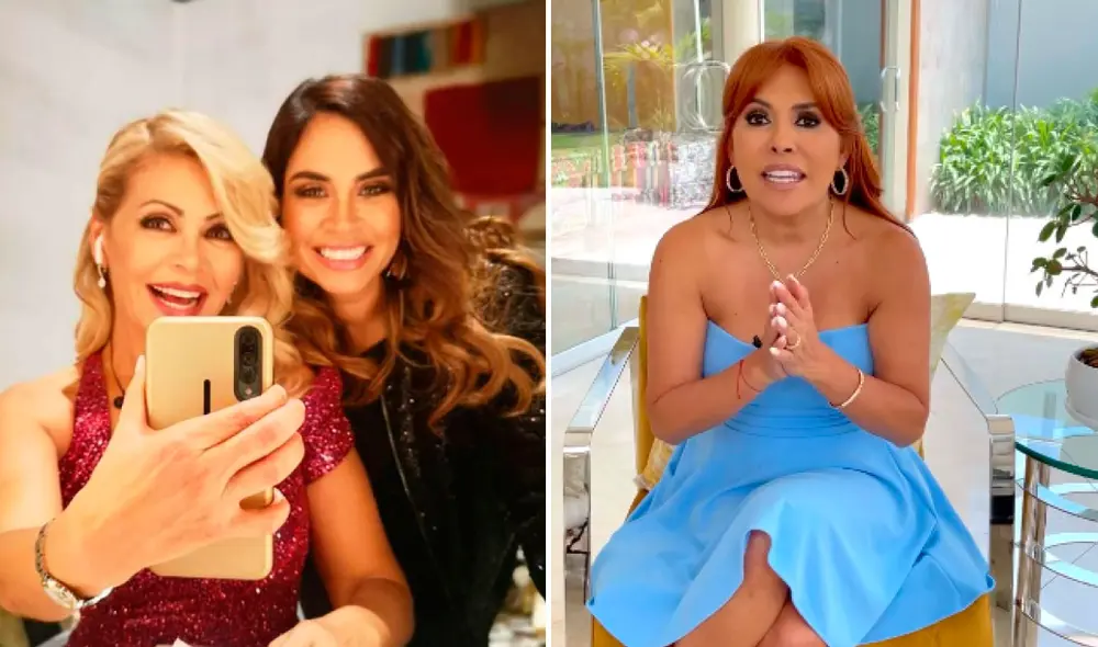 Ethel Pozo se pronunció tras recibir el respaldo de Magaly Medina y sus seguidores en redes sociales. Foto: composición Gisela Valcárcel, Magaly Medina/Instagram.