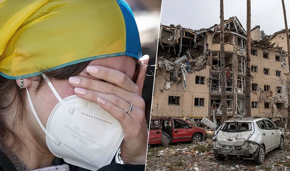 Varios ciudadanos que huyeron de la zona de conflicto en Ucrania han podido refugiarse en países contiguos como Polonia, Moldavia, entre otros. Foto: composición LR/EFE