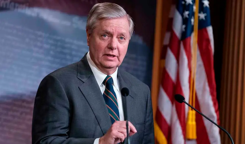 Las declaraciones de Lindsey Graham en Twitter y televisión nacional provocó el rechazo de funcionarios rusos. Foto: captura - Twitter