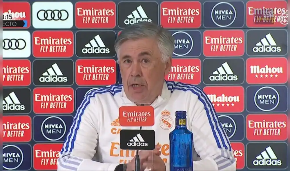 Carlo Ancelotti ganó una Champions League en su primera etapa con el cuadro blanco. Foto: Real Madrid TV.