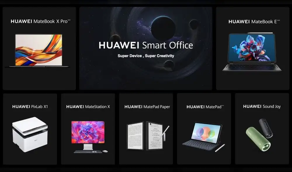 Conoce los tres dispositivos que brindan una mejor productividad. Foto: Huawei