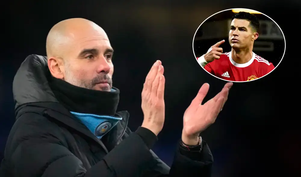 Manchester City, de Pep Guardiola, se medirá ante Manchester United el domingo 6 de marzo. Foto: EFE/AFP