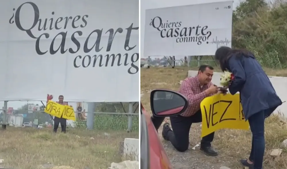 La romántica escena tocó el corazón de una gran cantidad de usuarios en las redes sociales. Foto: captura de TikTok