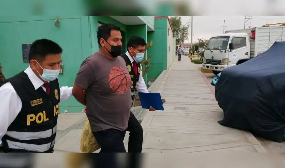 Tacna. Christian Huaytalla deberá responder ante la justicia sobre el crimen de su expareja. Foto: PNP