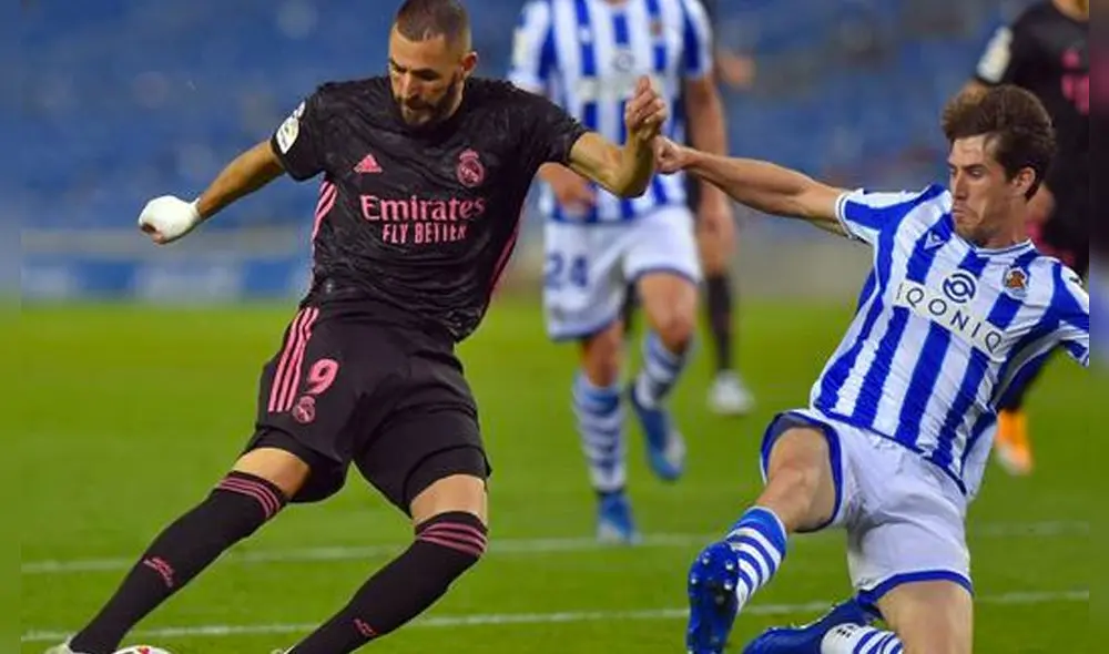 Real Madrid se medirá ante Real Sociedad por LaLiga Santander este sábado 5 de marzo. Foto: AFP