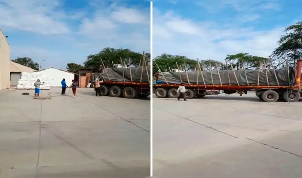 Entrega de alimentos en instalaciones del COER quedó registrada en un video. Foto: captura de vídeo Entrega de alimentos en instalaciones del COER quedó registrada en un video. Foto: captura de vídeo