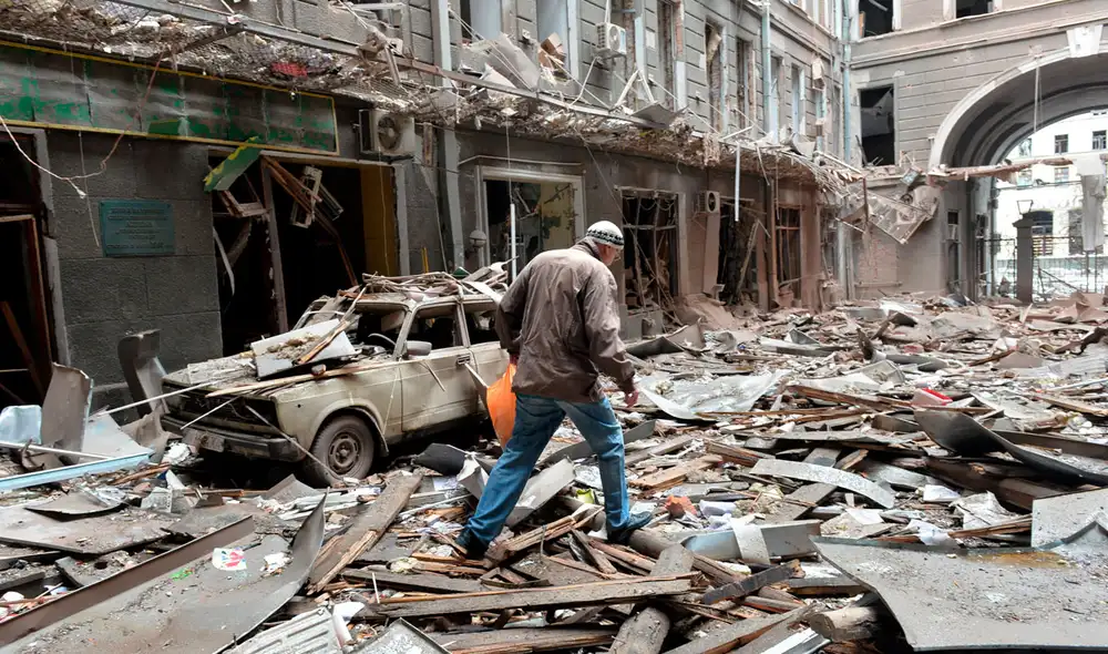 Los ataques intencionados a población civil son uno de los crímenes de guerra más conocidos. Foto: AFP