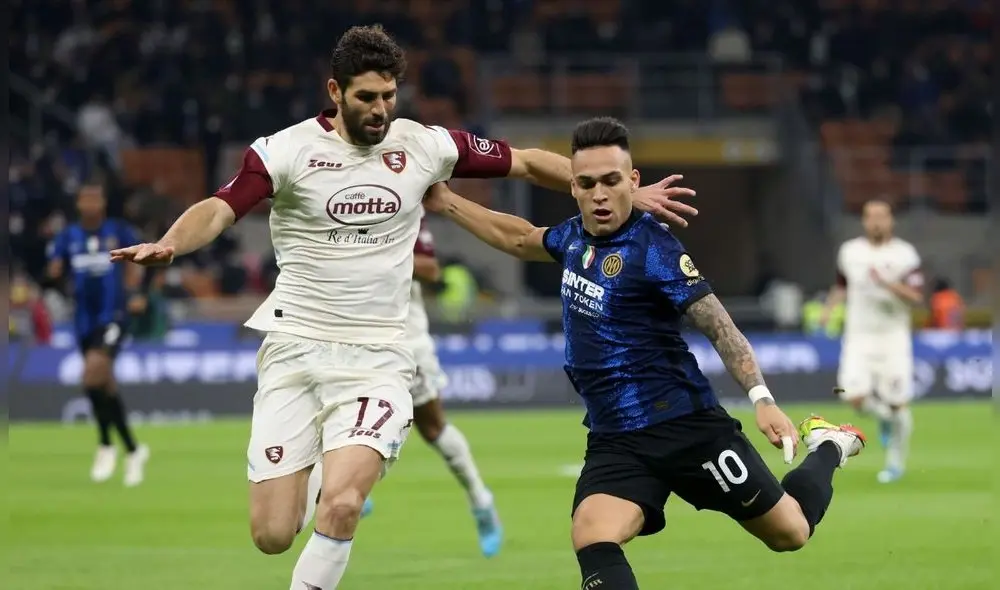 Inter vence 3-0 al Salernitana. Foto: ESPN.