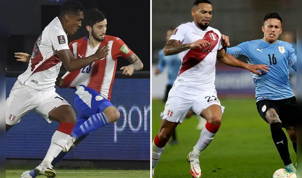 Perú se medirá ante Paraguay y Uruguay en la última fecha doble de las eliminatorias. Fotos: AFP