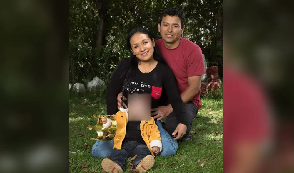 Heiddy y Robert tuvieron el despiste de su auto en la carretera de Recuay-Áncash. Foto: cortesía de la familia a La República